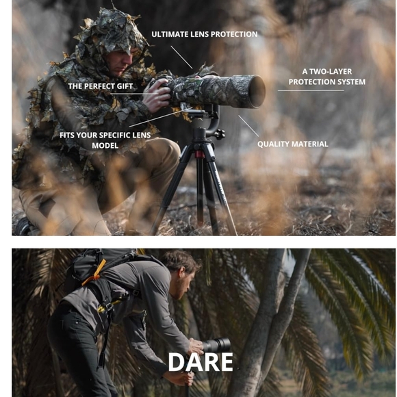 Lens Oak Camo Cover by easyCover - Picture 4 of 9